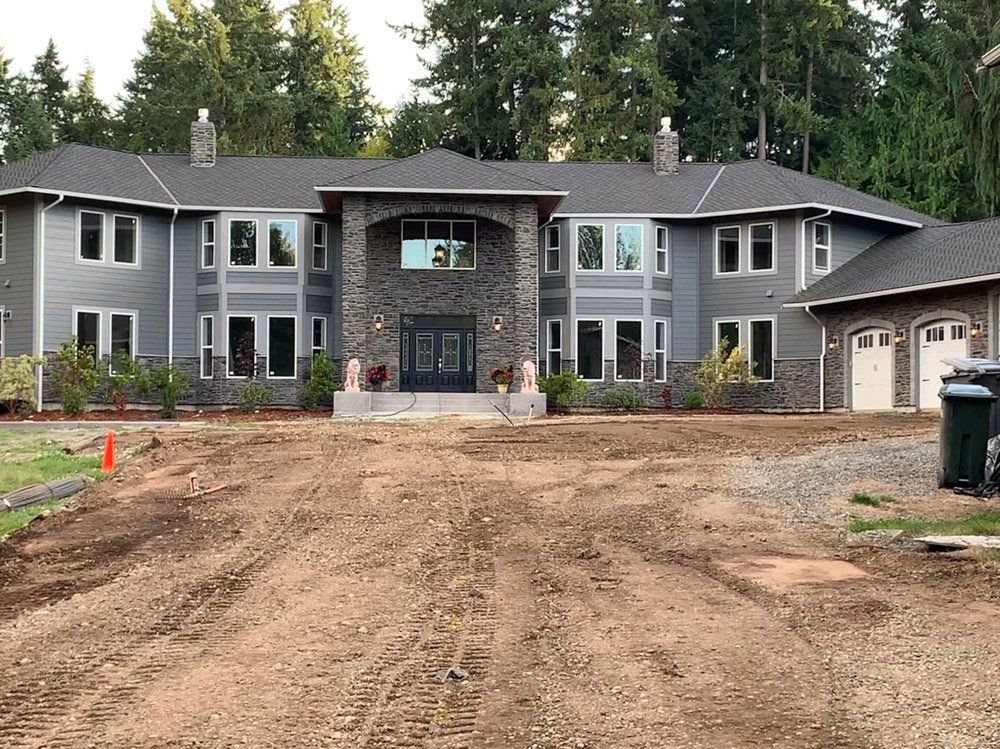 Front House View — Snohomish, WA, — Smokey’s Tractor Werx & Excavation Inc.