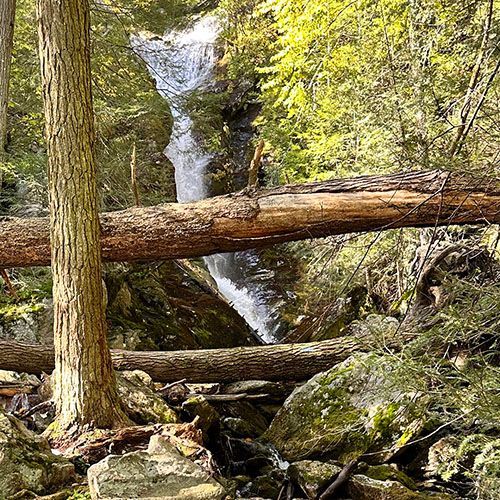 Water falls in the Berkshires