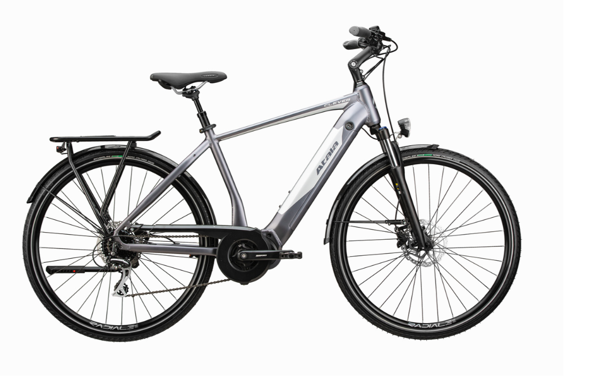 bici da trekking atala bianca