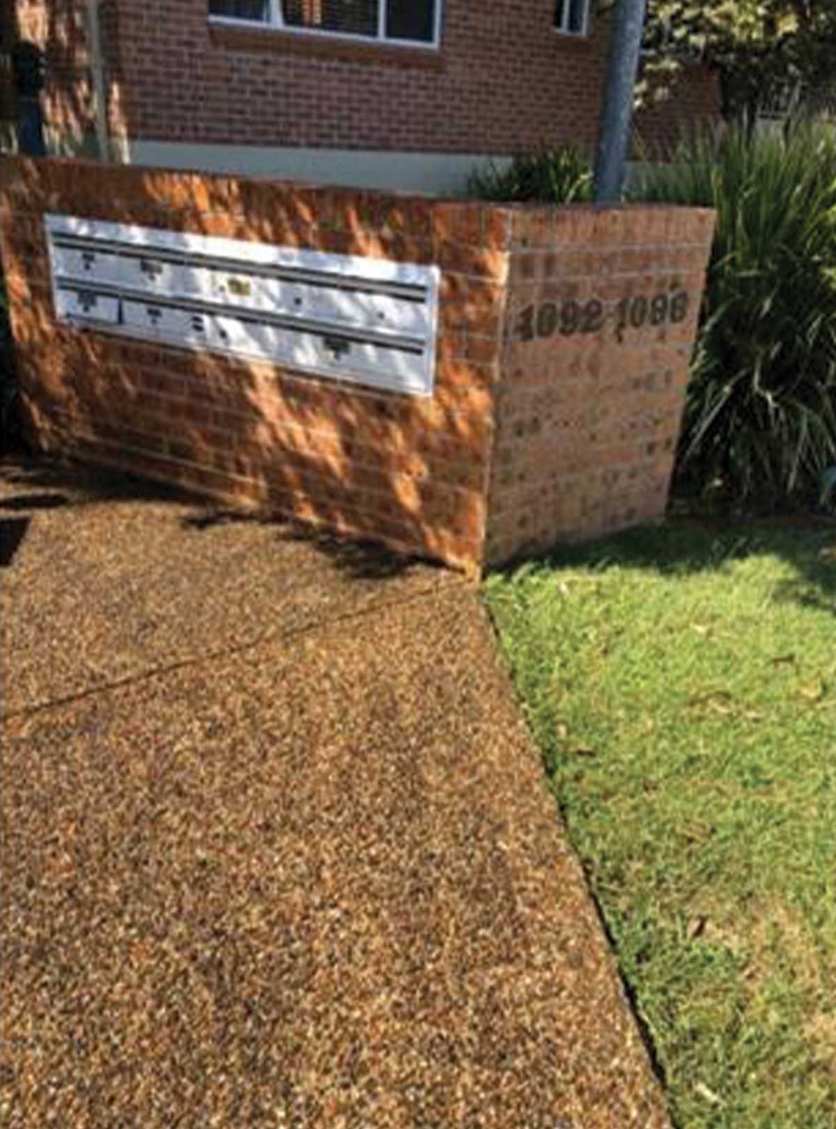 A brick wall with the number 4096 on it