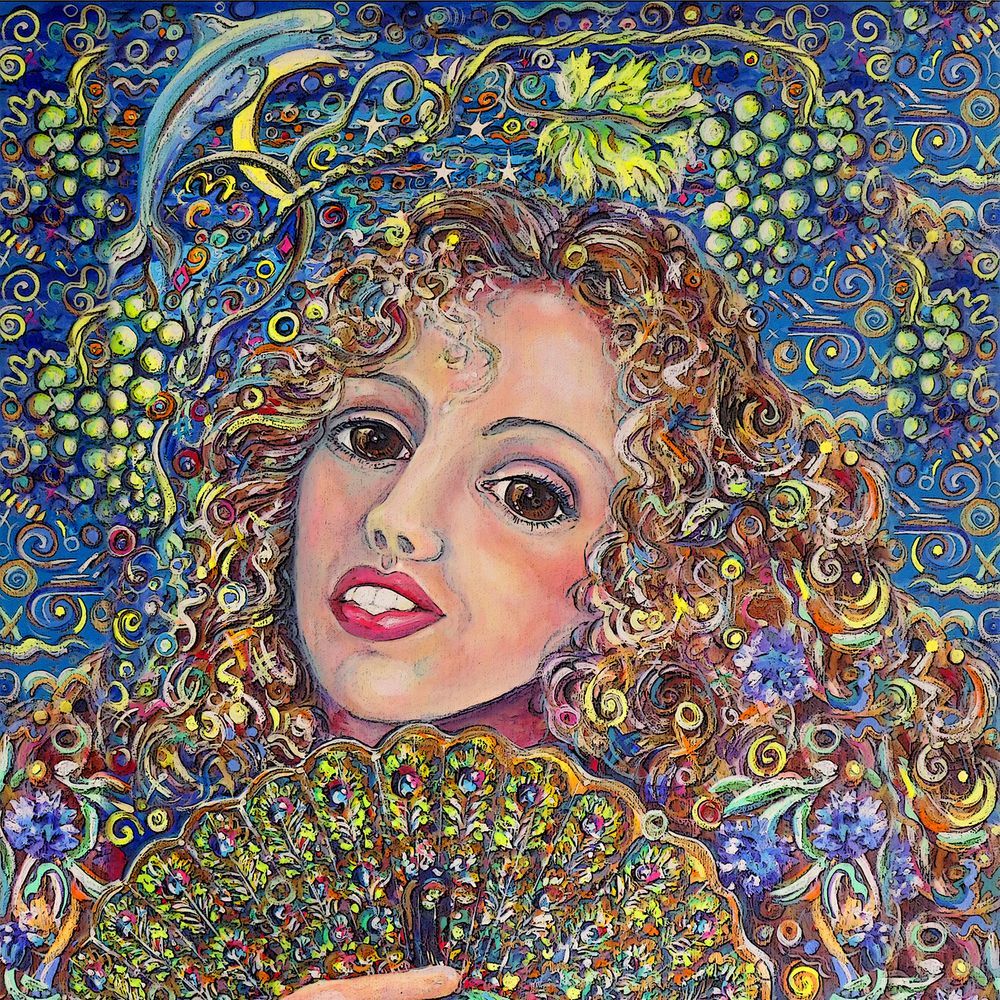 Album cover for 'Over Dark Apples' by Claire Hamill