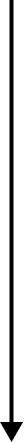 A simple black vertical line with an arrow pointing downward.