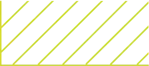Yellow box with diagonal lines.