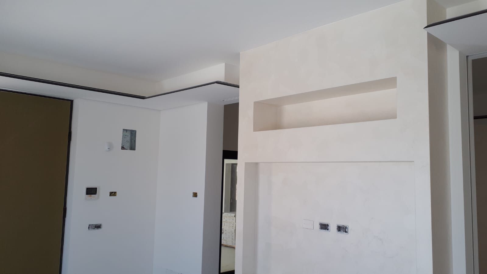 libreria cartongesso