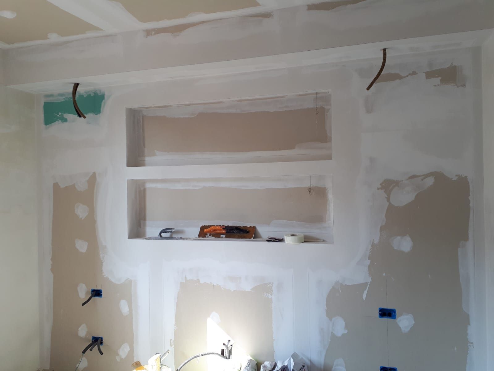 libreria cartongesso