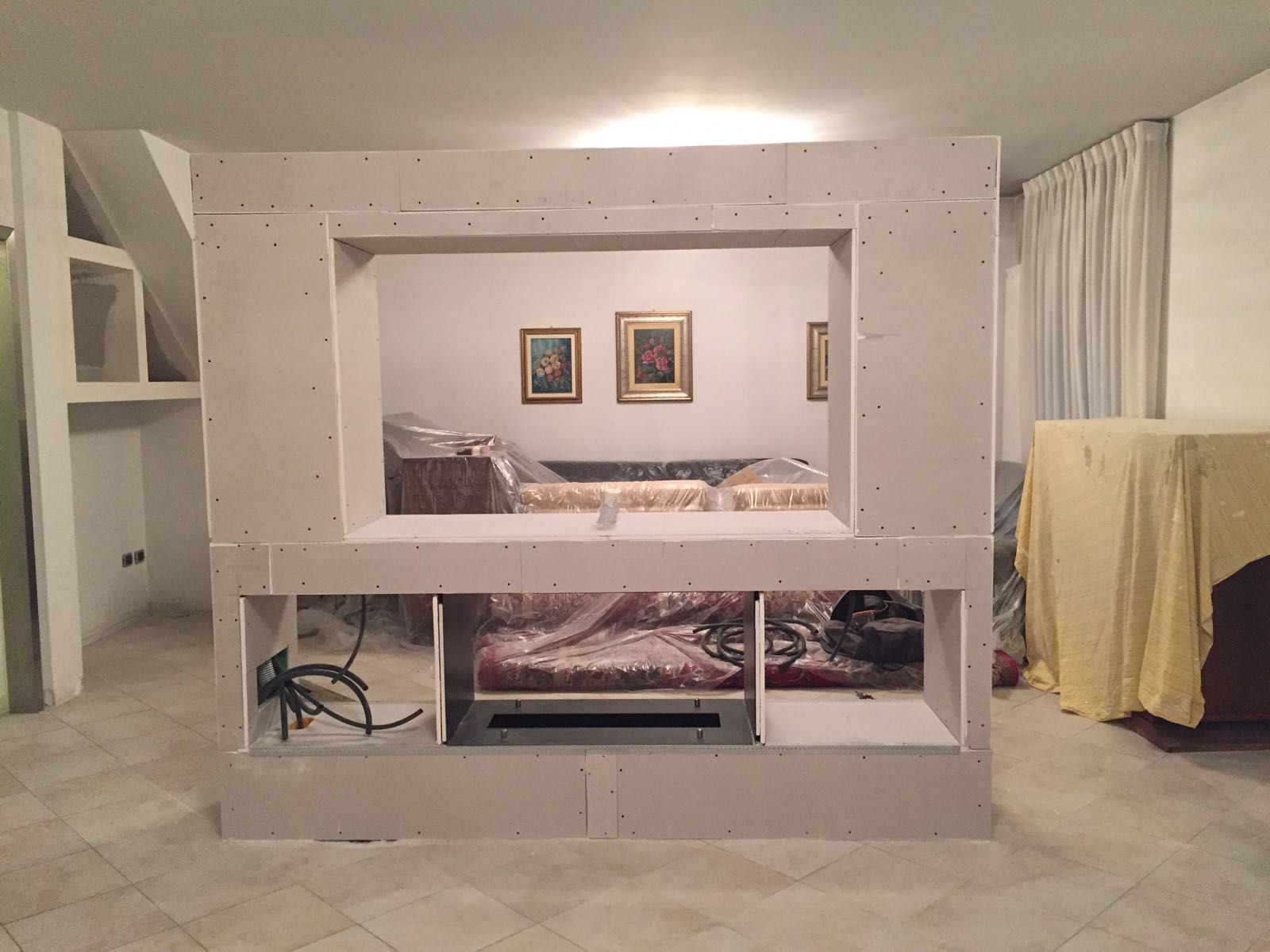 divisorio in cartongesso