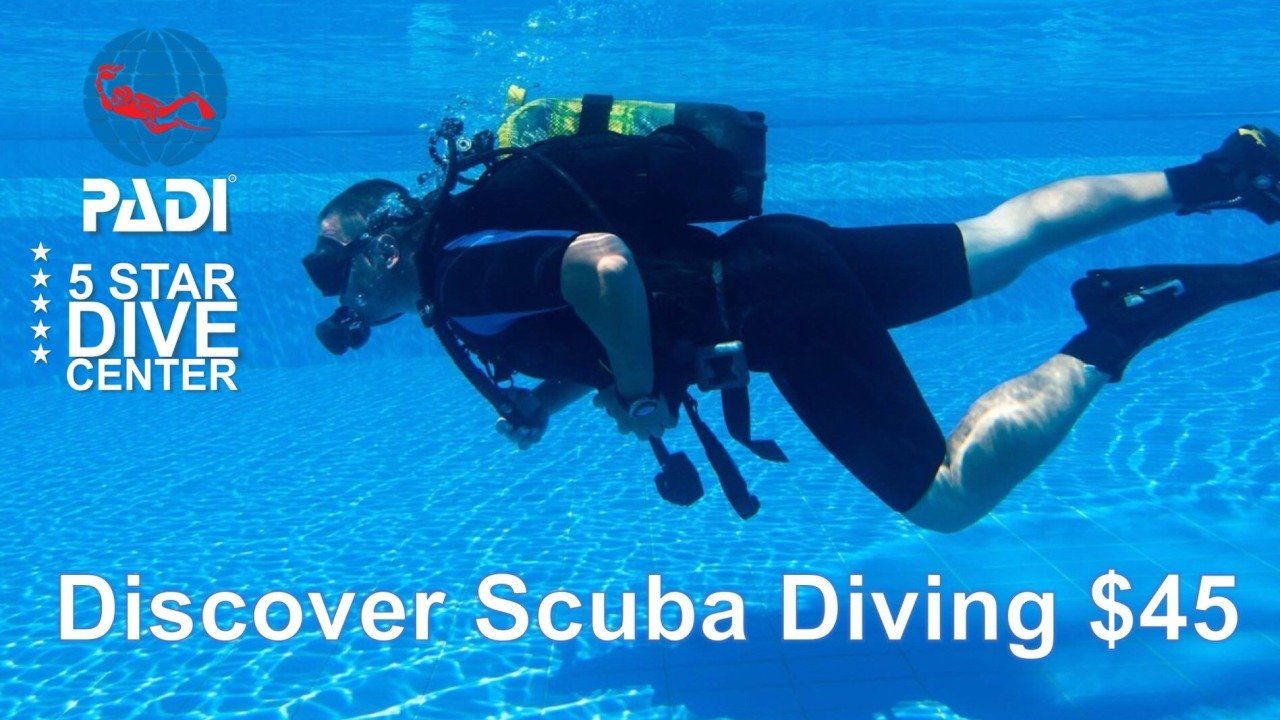 practice scuba diving