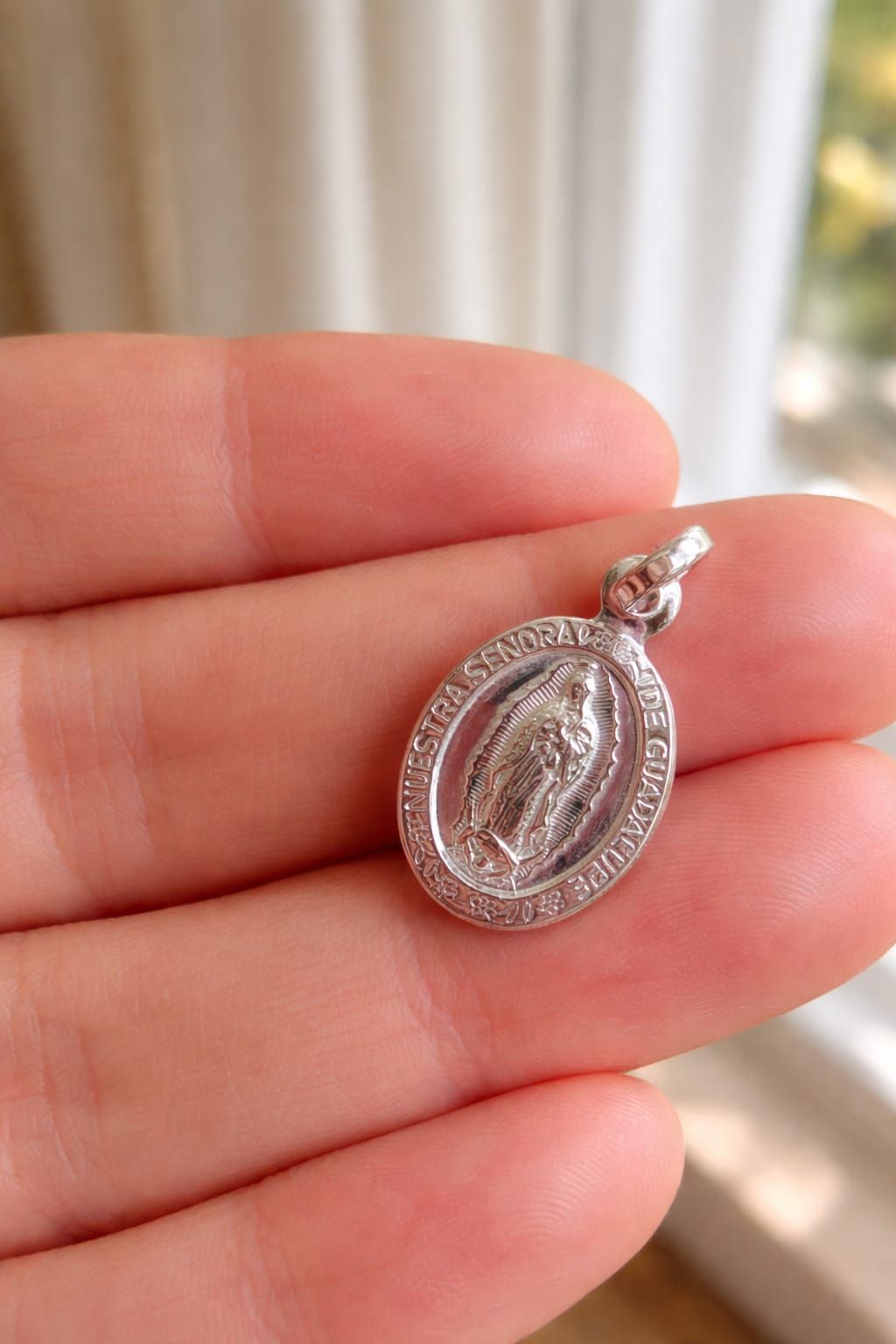 Medalla Virgen de Guadalupe