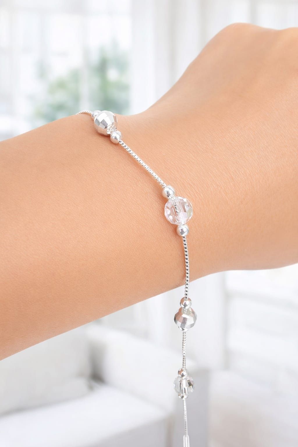 Pulsera cristal estilo Swarovski