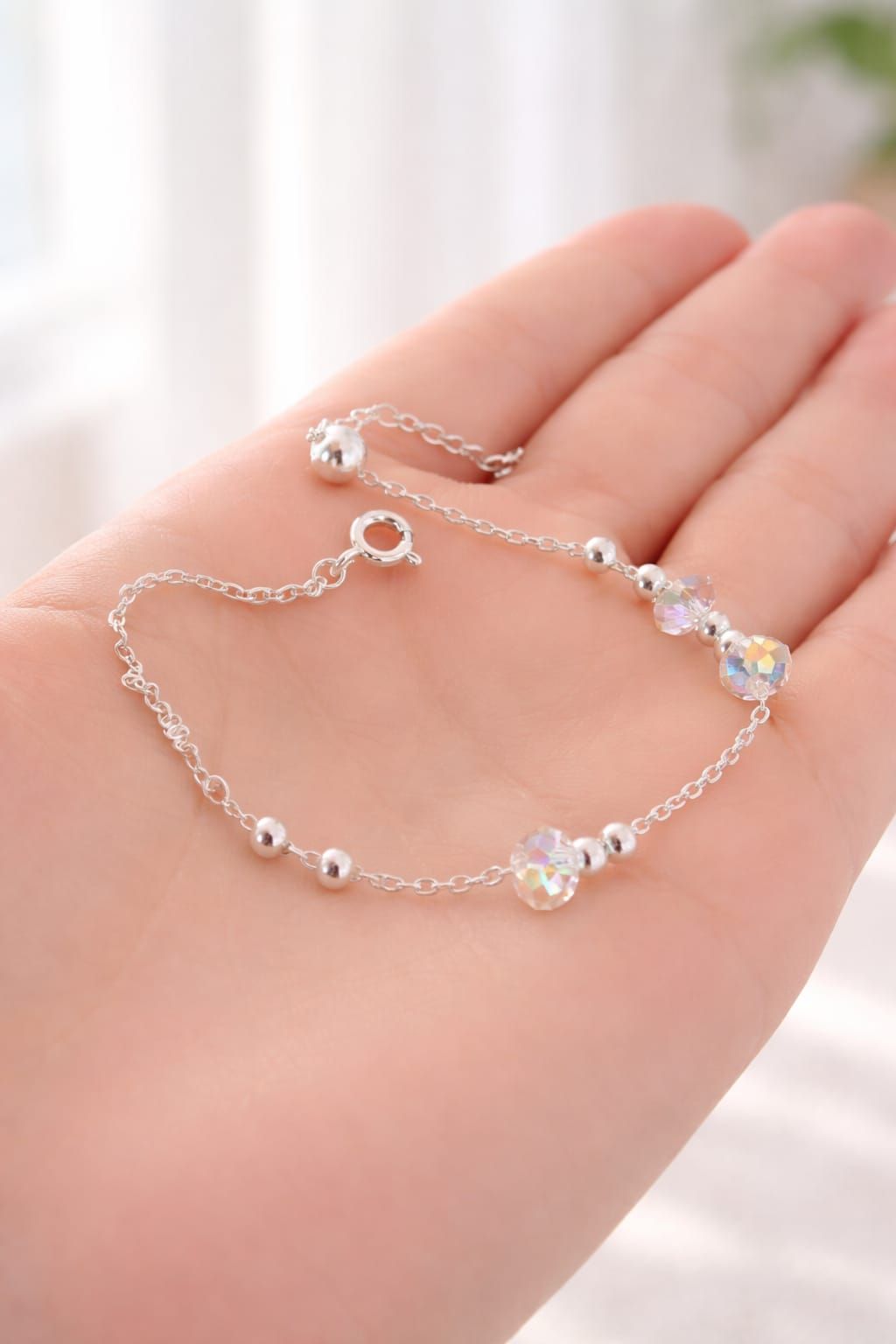 Pulsera cristales estilo Swarovski