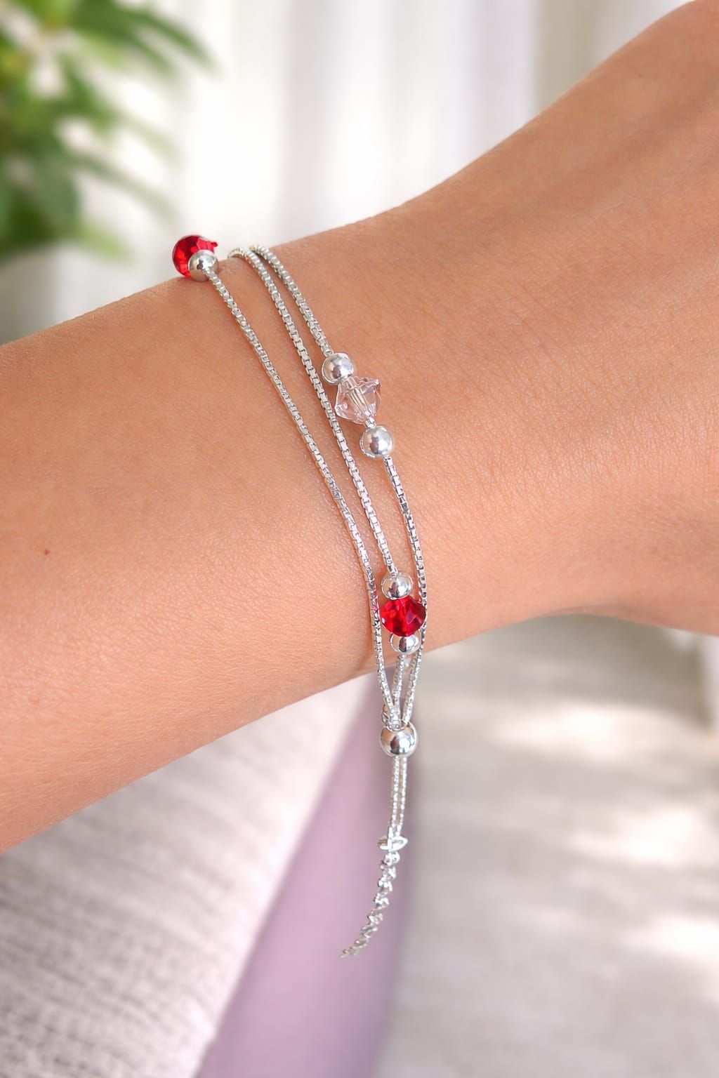 Pulsera Red estilo Swarovski