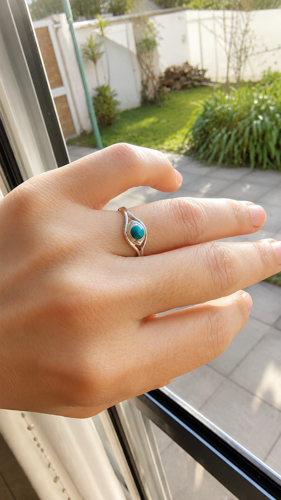 Anillo turquesa