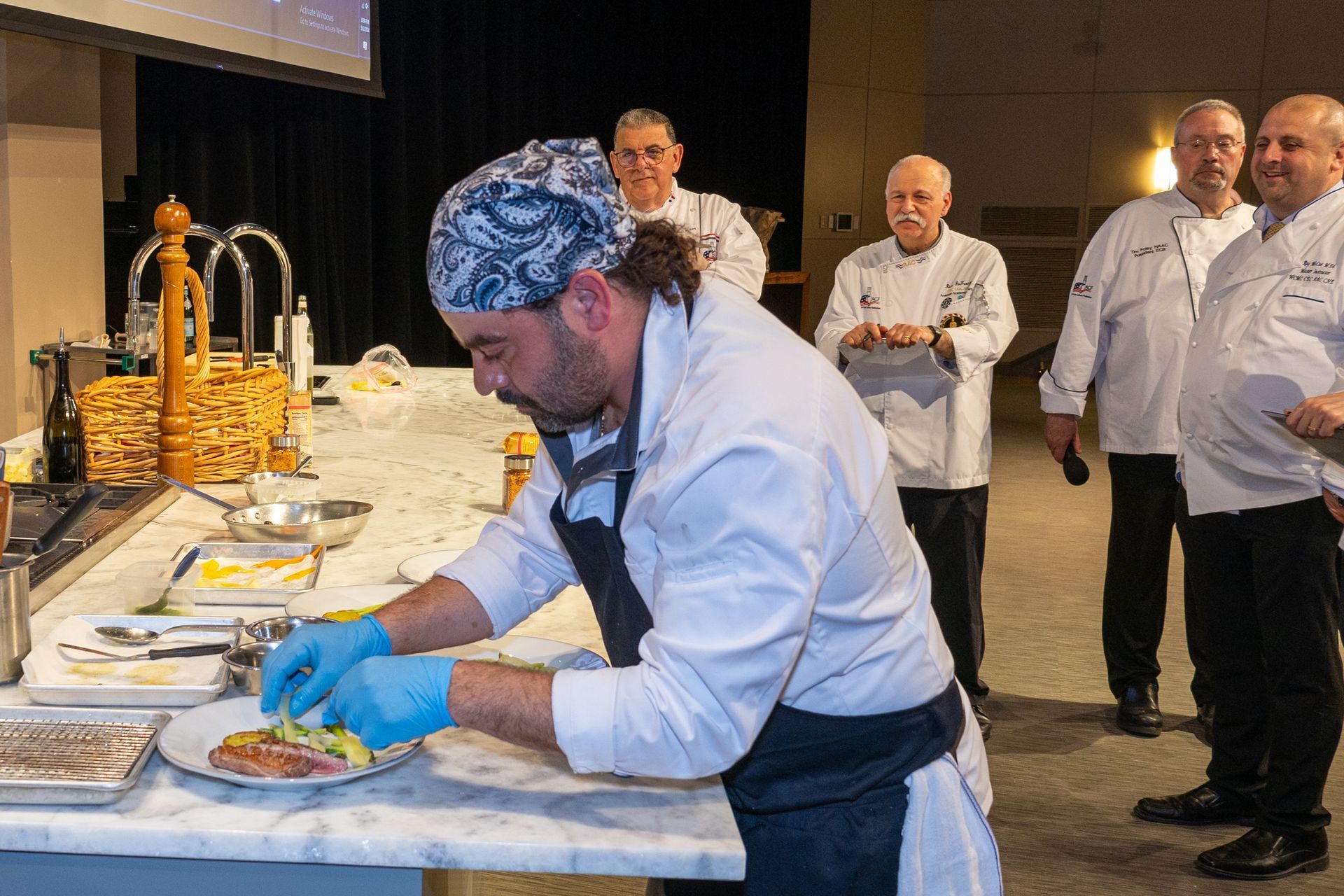 Corporate event photography with professional lighting in Massachusetts