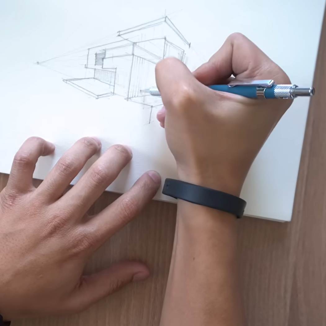 architect designing a new building