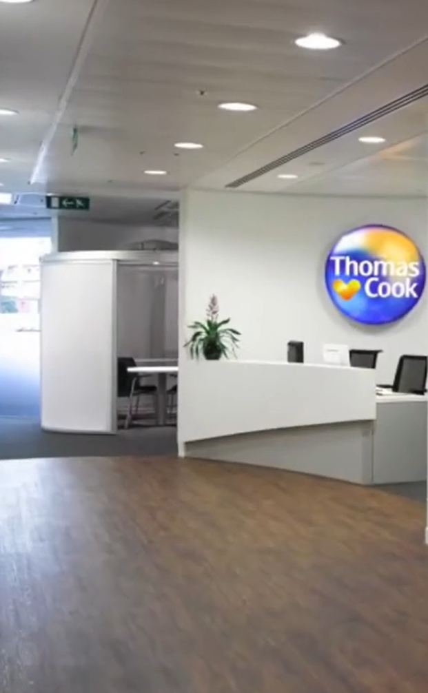 picture of an office for a commercial build-out