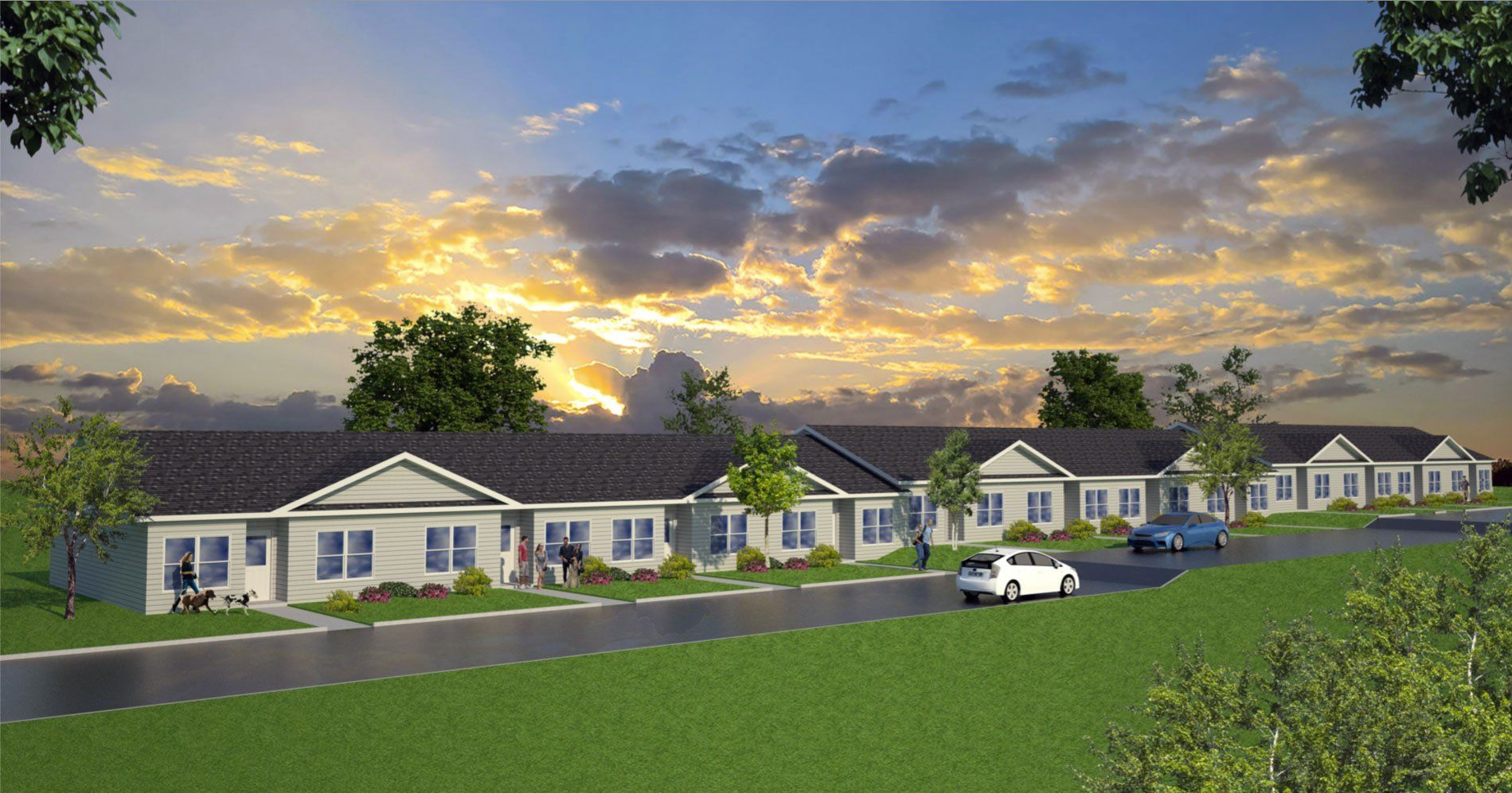 valley bluff rendering