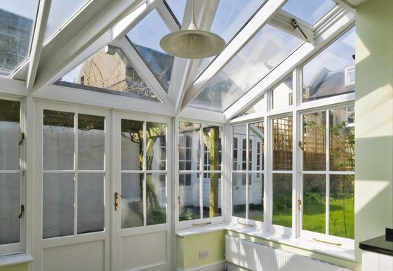 glazed roof conservatory