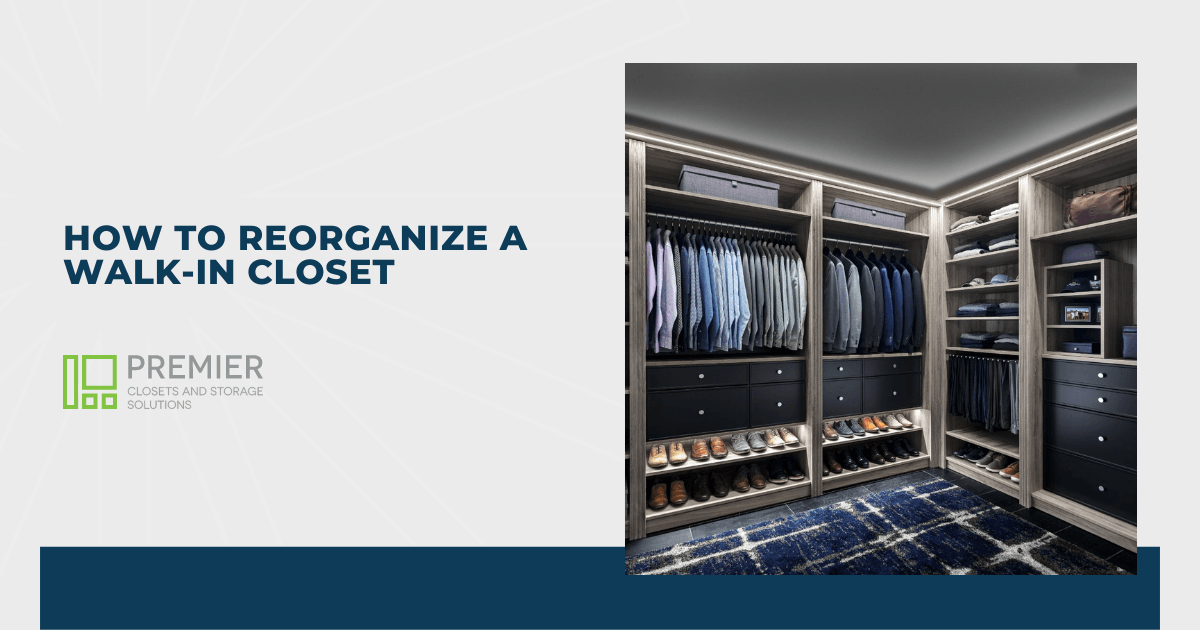 How to Reorganize a Walk-In Closet