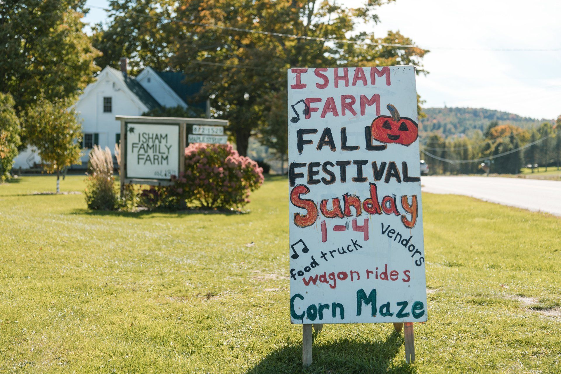 Fall festivals at Isham family Farm