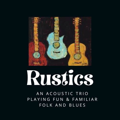 Logo for Rustics, the acoustic trio band