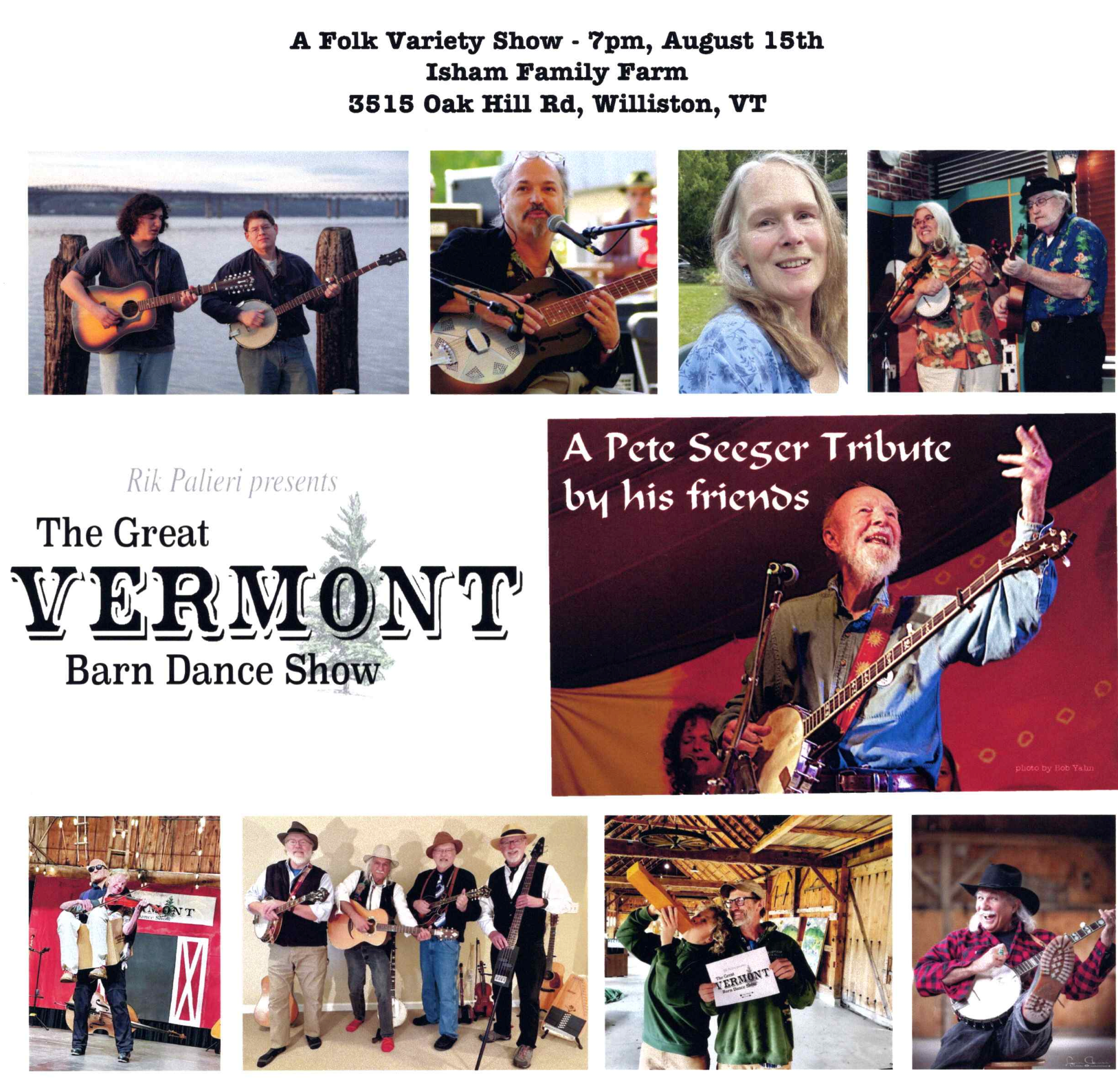 the great vermont barn dance show at Isham Family Farm in williston vermont