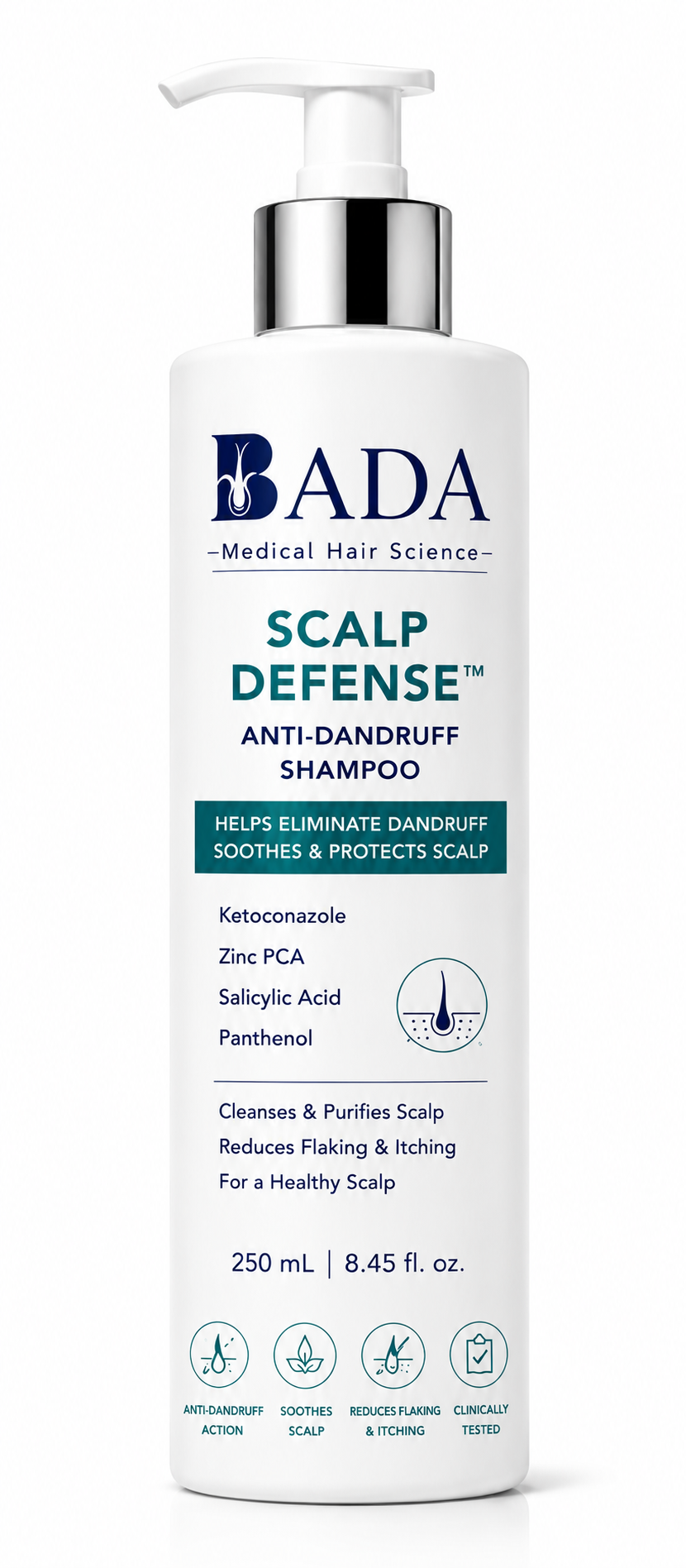 BADA Scalp Defense™ Anti-Dandruff Shampoo