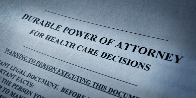 A durable power of attorney for health care decisions