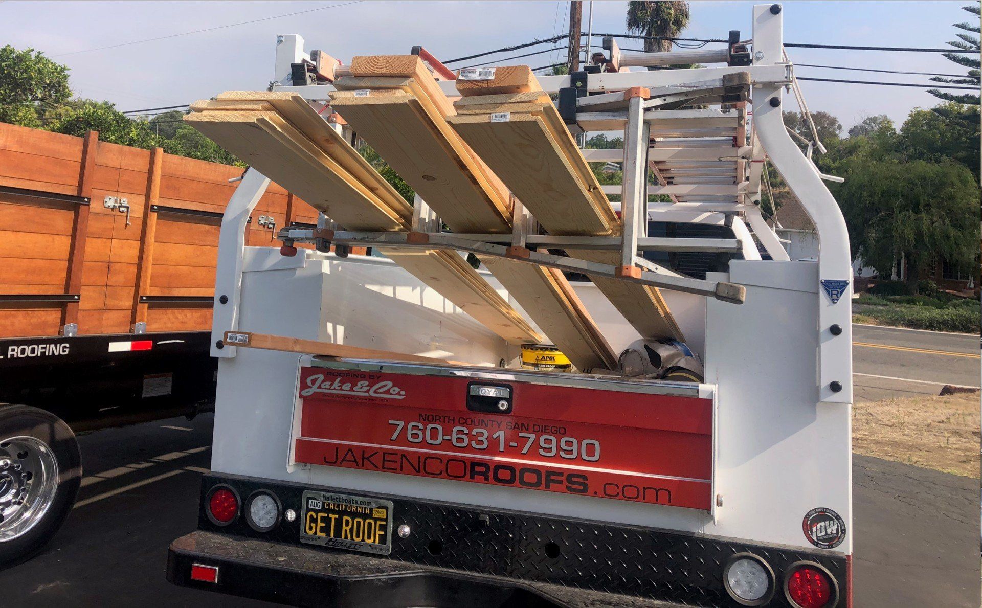 Roofing Truck — Vista, CA — Jake & Co.