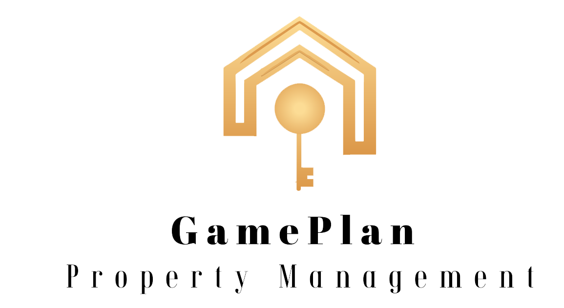 GamePlan Property Management logo - header, go to homepage