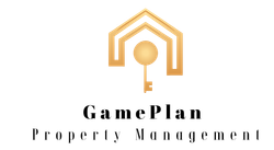 GamePlan Property Management logo - header, go to homepage