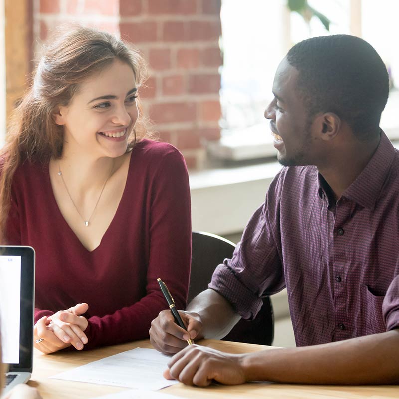 Marital Agreements — Couple Signing a Contract in Conway, AR