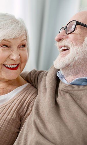 Social Security Law — Happy Senior Couple in Conway, AR