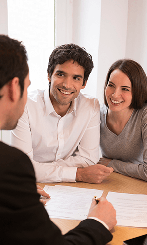 Family Law — Couple Talking with Lawyer in Conway, AR