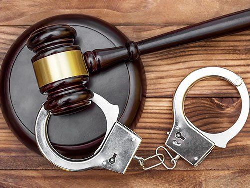 Criminal Law - Gavel With Stand And Handcuffs in Conway, AR