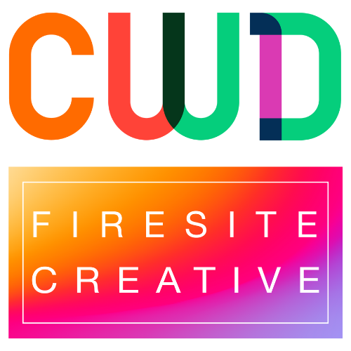 The word cud is written in colorful letters on a white background.