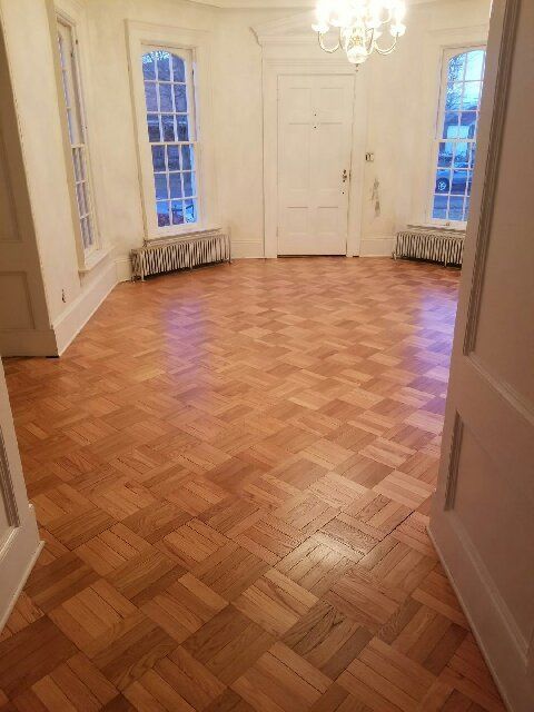 Hardwood Floor After Refinish — Kenton, OH — Kenton Carpet & Hardwood Floor Care