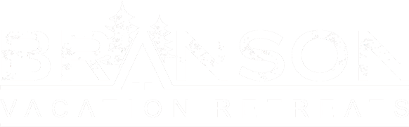 Branson Vacation Retreats logo in white