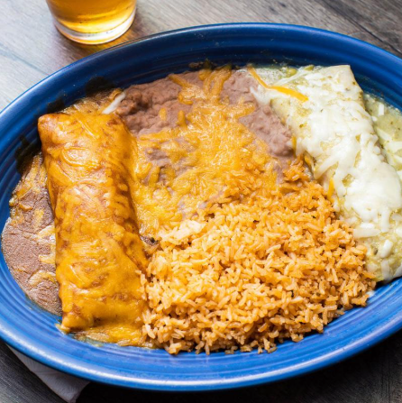 Enchilada, Taco, Tostada or Tamale