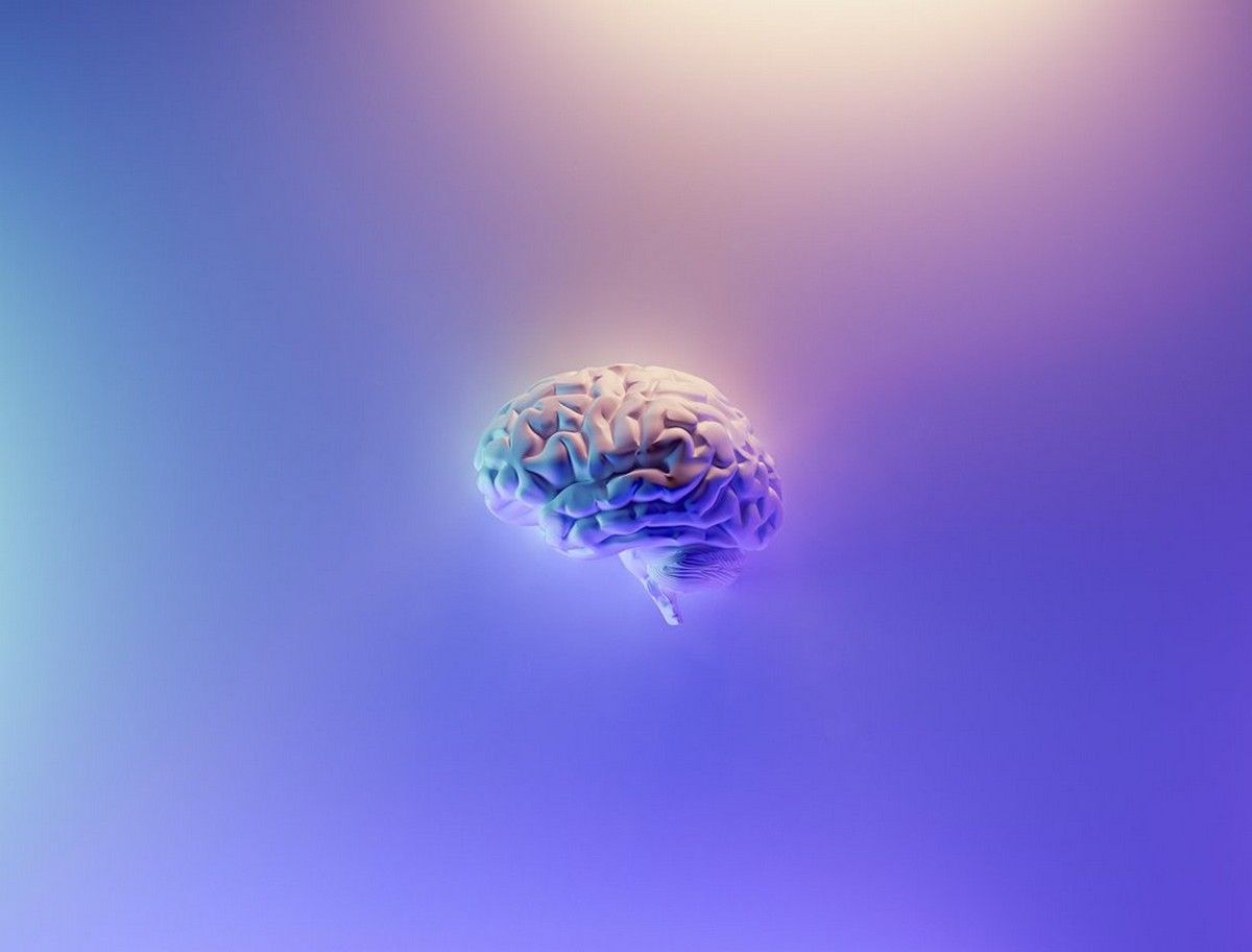 Brain illustration symbolizing negative self-talk and thought patterns, linked to counseling in Albuquerque.