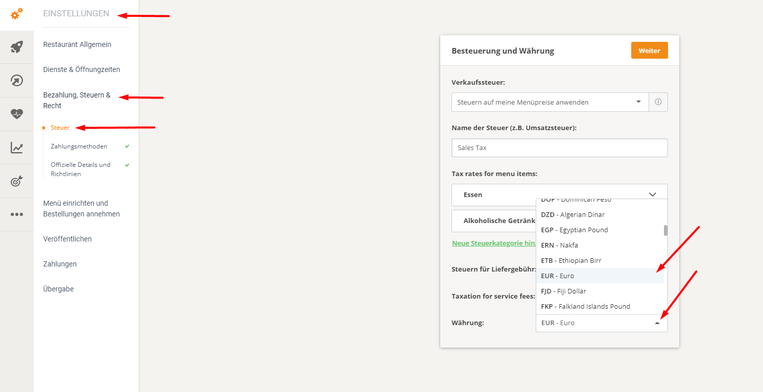 Benutzeroberfläche zum Bearbeiten eines Leads mit mehreren Feldern. Das Formular enthält Dropdown-Menüs und Texteingabefelder.