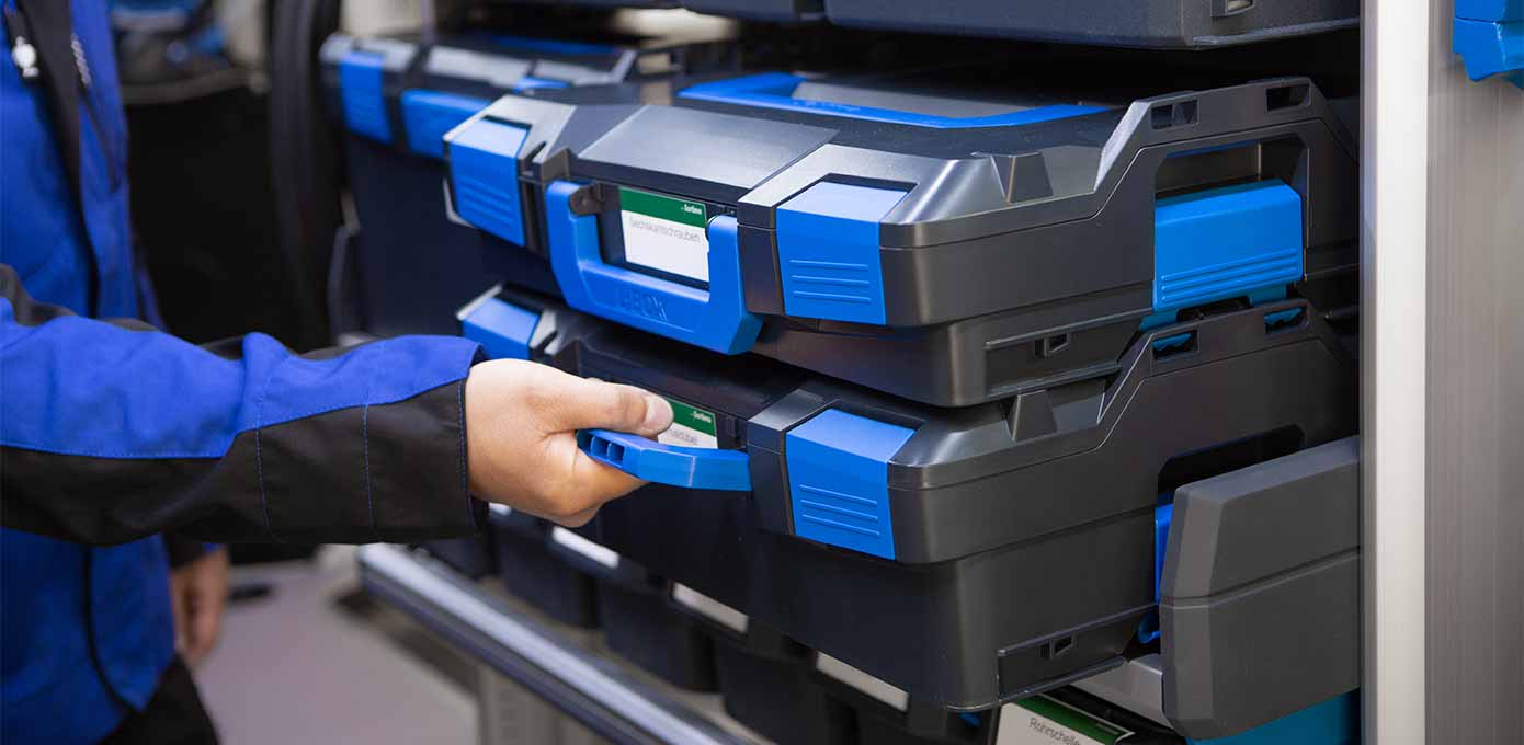 sortimo bedrijfswageninrichting sr5 systeem