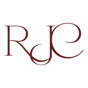 Burgundy initials 