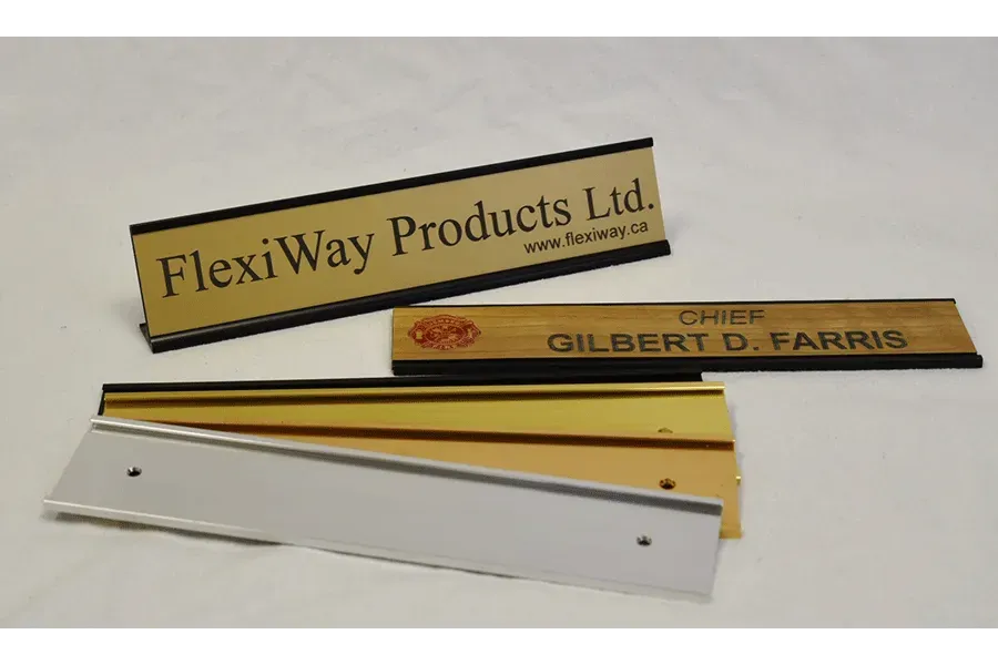 A sign that says flexiway products ltd. on it