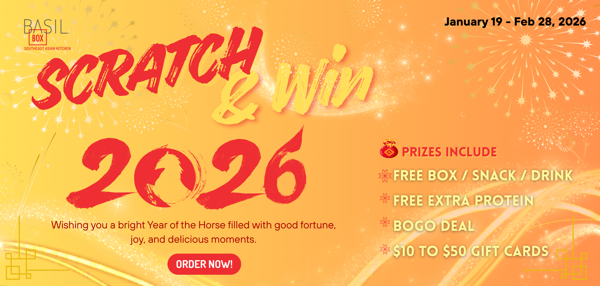 Enjoy Basil Box and Win Prizes!