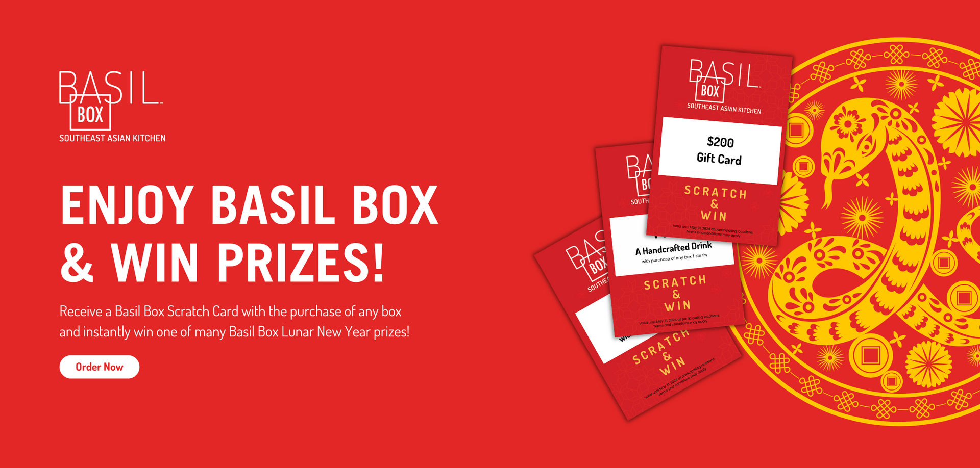 Enjoy Basil Box and Win Prizes!