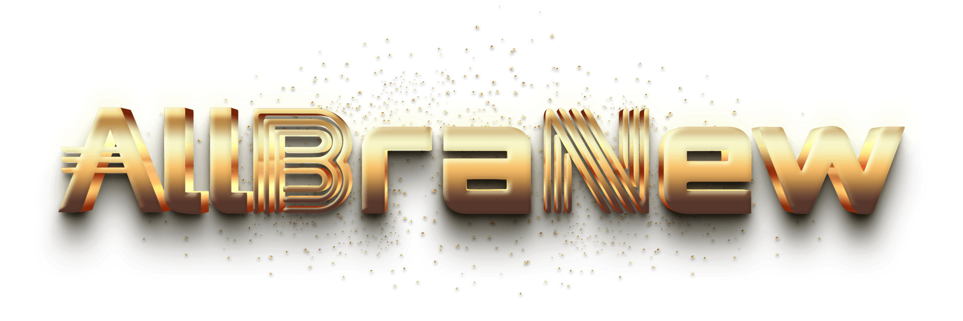 The word allbrandw is written in gold on a white background.
