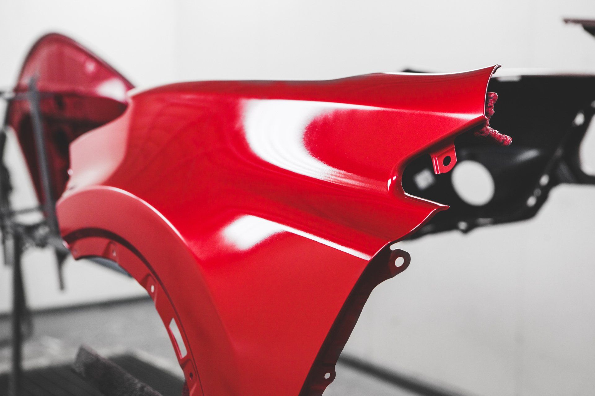 Part of the Car Body After Painting | Hartford, CT | Brookfield Auto Body & Sales, Inc.