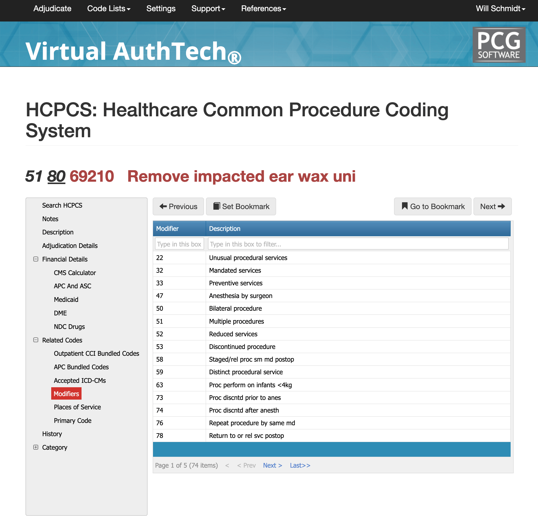 69210 modifer,cpt code 69210 modifiers