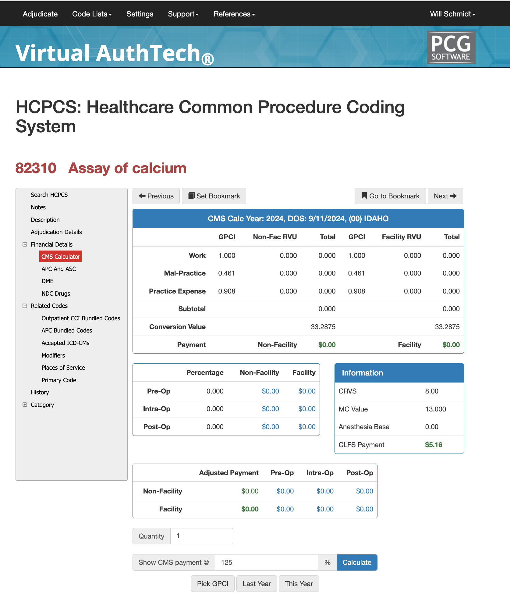 88365 cpt adjudication details
