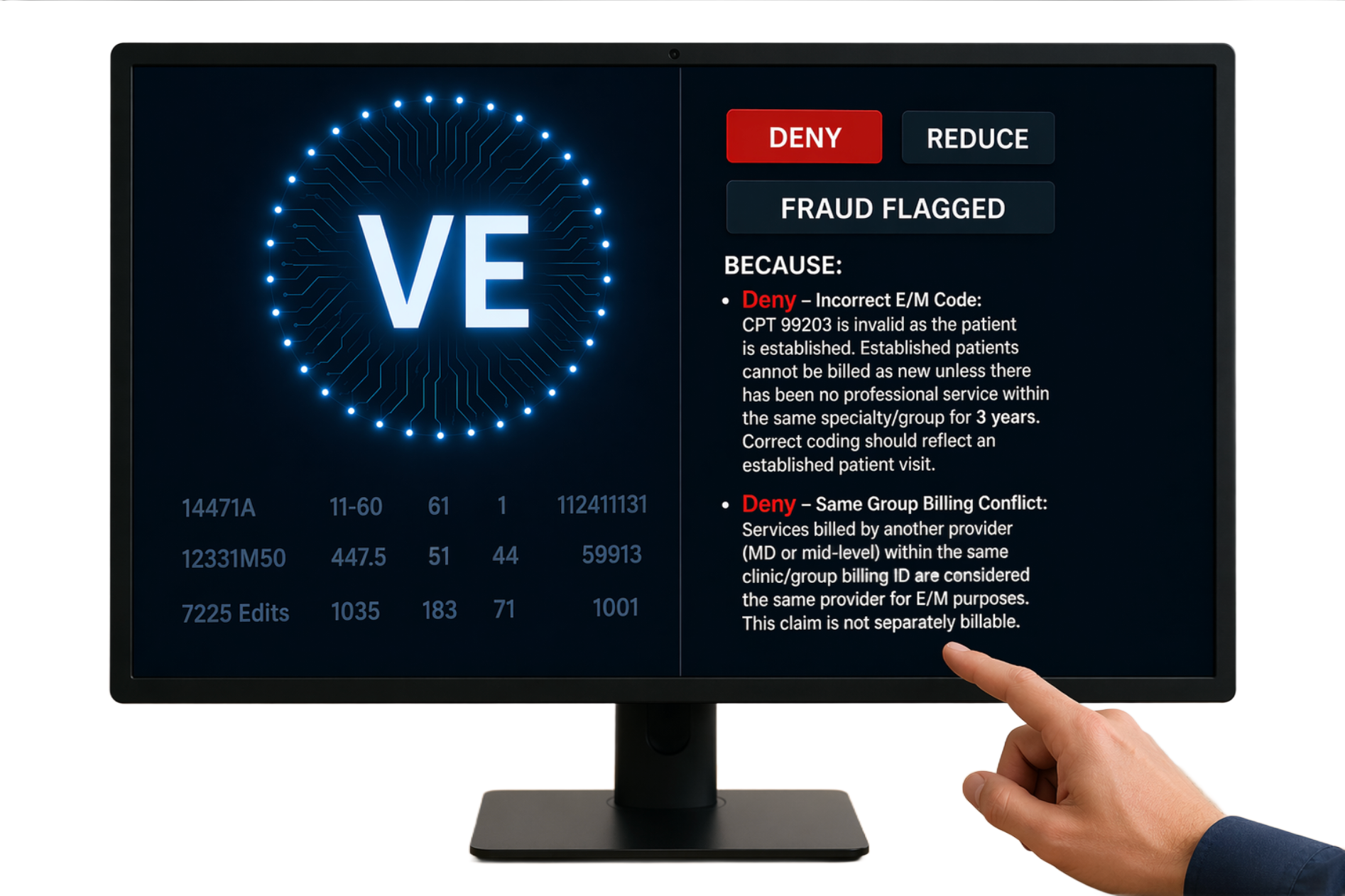 ai claims auditing software